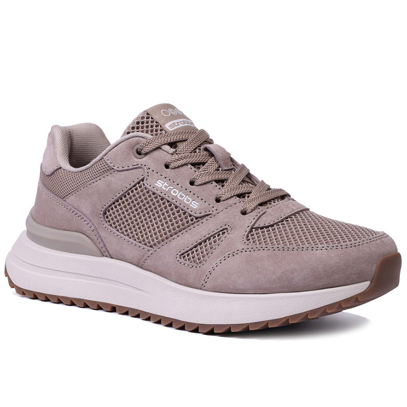 Кроссовки Strobbs женские F7700-25 бежевые.
