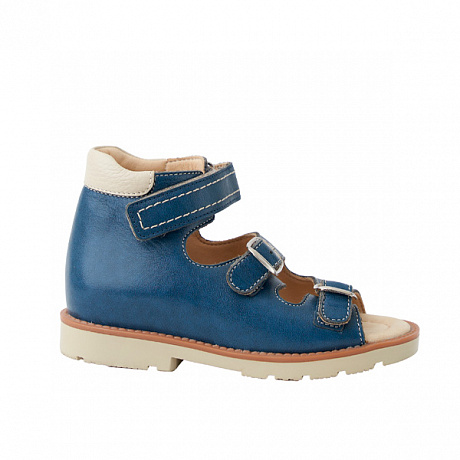 Сандали ортопедические Мега Ортопедик для мальчиков 051 02 68-21 синие. Изображение 2 из 4