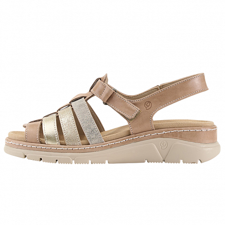 Сандалии Suave Mostar женские 12516T-3197,7073,7026,0513 бежевые. Изображение 2 из 4