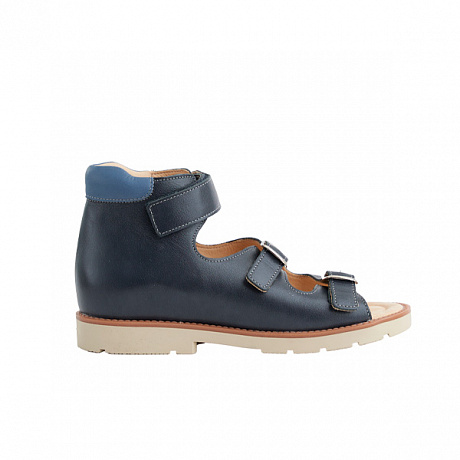 Сандали ортопедические Мега Ортопедик для мальчиков 051 01 26 серые. Изображение 2 из 4