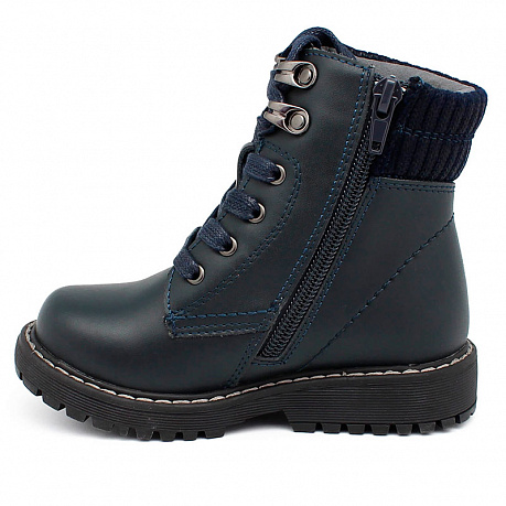 Ботинки ортопедические Ортобум утепленные для мальчиков 87057-01 синие. Изображение 2 из 2