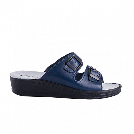 Сабо Fratelli Babb женские D-01 темно-синие. Изображение 3 из 4